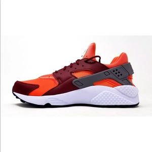 Nike Air Huarache Men Shoes Gunsmoke Rush Coral